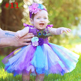 Rainbow fairy Princess Dress for Baby Girl