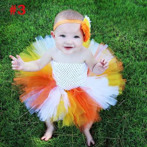 Rainbow fairy Princess Dress for Baby Girl
