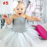 Rainbow fairy Princess Dress for Baby Girl