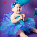 Rainbow fairy Princess Dress for Baby Girl