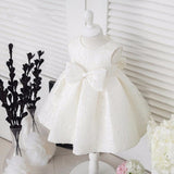 Ballroom Knee Length Lace Gown For Toddlers