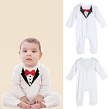 Baby Boy Vest Suit with a Bow