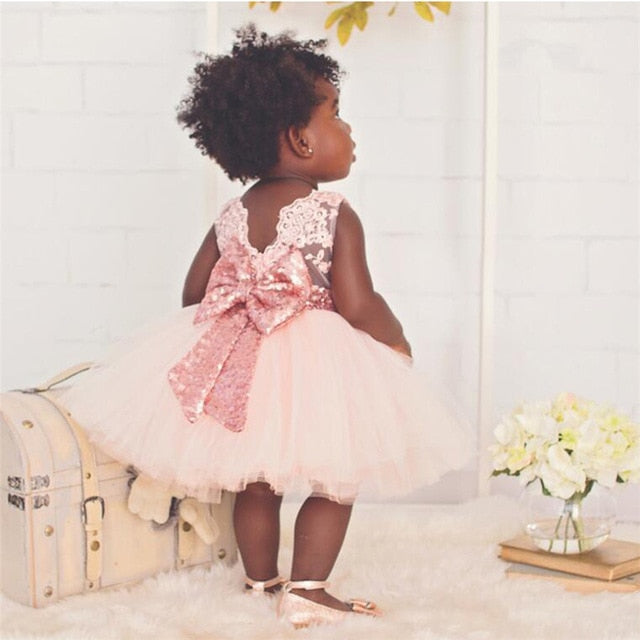 Floral Wedding Frock For Baby Girl