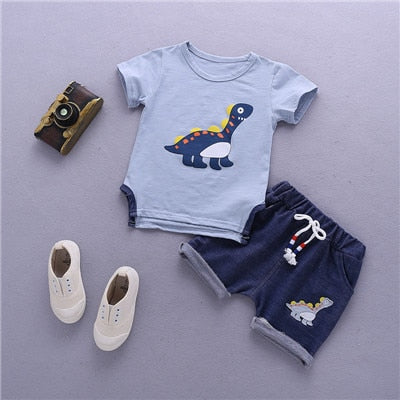 Summer Short Sleeves Tracksuit for Boys