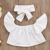 Trendy Off Shoulder Top With Rugged Jeans For Girls