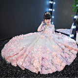 Flower Fairy Full Length Gown for Girl