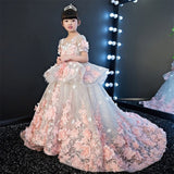 Flower Fairy Full Length Gown for Girl