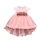 Floral sleeveless Princess Dress for Baby Girl