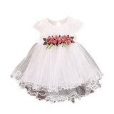 Floral sleeveless Princess Dress for Baby Girl