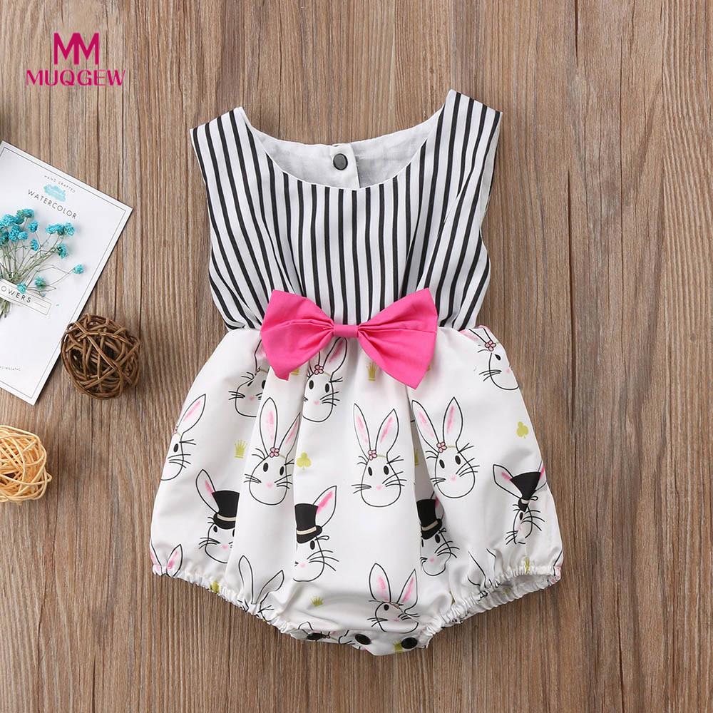 White Color Printed Baby Girl Romper or Jumpsuit