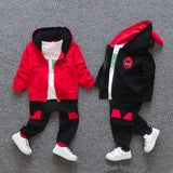 Casual Cotton 3 Piece Tracksuit for Baby Boy
