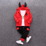 Casual Cotton 3 Piece Tracksuit for Baby Boy