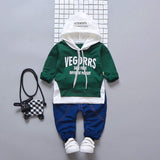 Casual Cotton 3 Piece Tracksuit for Baby Boy