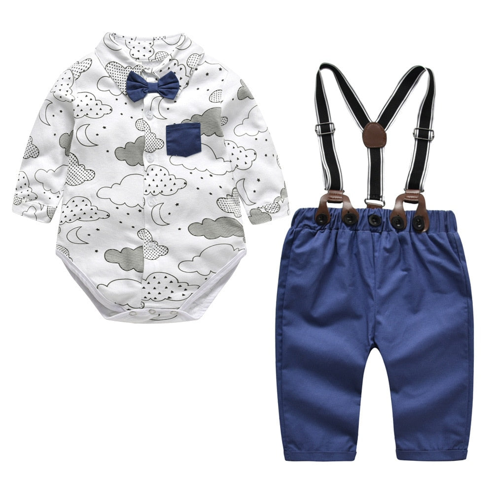 Romper + Pant 2 Piece Set for Baby Boy