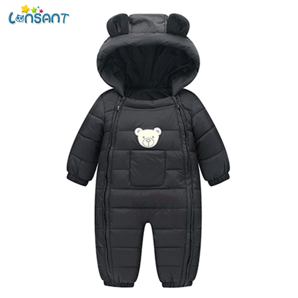Bunny Full Length Romper With A Cap For Newborn
