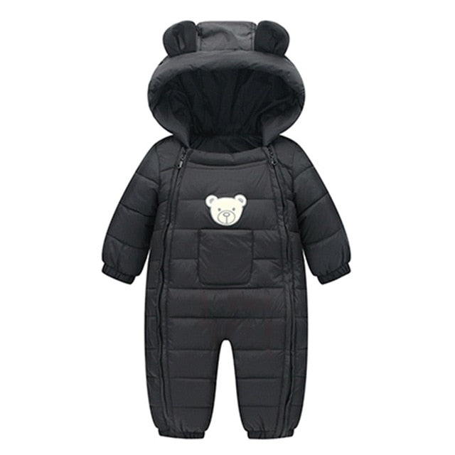 Bunny Full Length Romper With A Cap For Newborn