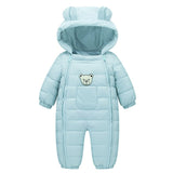 Bunny Full Length Romper With A Cap For Newborn