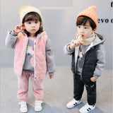 Winter Velvet 3 Piece Set for Infant Girl/ Boy