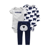 Newborn Summer Dress Set Romper + Pant