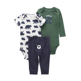 Newborn Summer Dress Set Romper + Pant