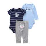 Newborn Summer Dress Set Romper + Pant