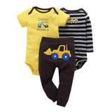 Newborn Summer Dress Set Romper + Pant