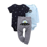 Newborn Summer Dress Set Romper + Pant