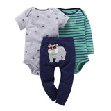 Newborn Summer Dress Set Romper + Pant