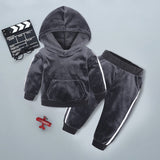 Winter Velvet Outfit set for Baby Boy/ Girl