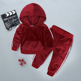 Winter Velvet Outfit set for Baby Boy/ Girl
