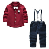Fashionable 5 Piece Formal Gentleman Suit for 2-7 Years Boy