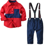 Fashionable 5 Piece Formal Gentleman Suit for 2-7 Years Boy