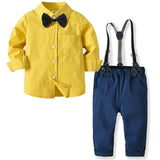 Fashionable 5 Piece Formal Gentleman Suit for 2-7 Years Boy