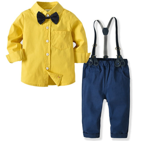 Fashionable 5 Piece Formal Gentleman Suit for 2-7 Years Boy