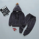 Winter Velvet Outfit set for Baby Boy/ Girl
