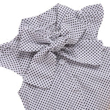 Polka Dots Fashionable Shirt And Skirt Set For Girls