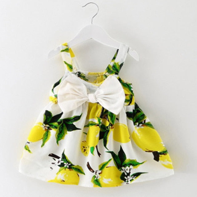 children Baby Girls kids Dresses clothes Toddler Fly Sleeve Ruched Floral Flowers Print princess Dresses Clothes girl costume