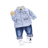 Polka Dots Fashionable Shirt And Skirt Set For Girl