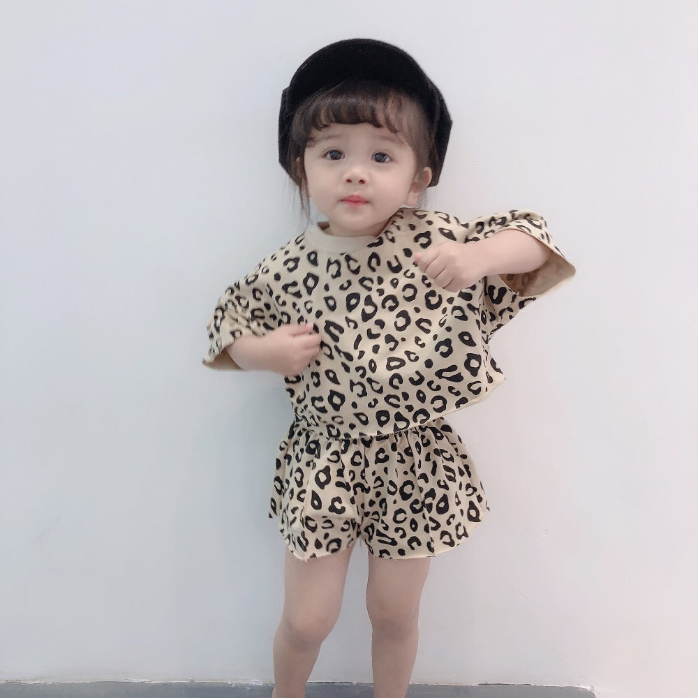 Animal Print Baby Girl Dress For Summers