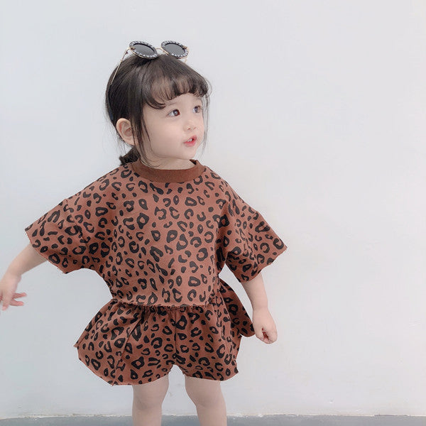 Animal Print Baby Girl Dress For Summers