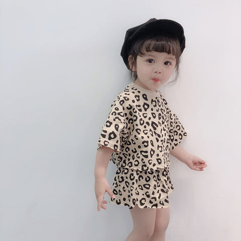 Animal Print Baby Girl Dress For Summers