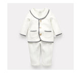 2 Piece Birthday party dress for New Born Baby Boy