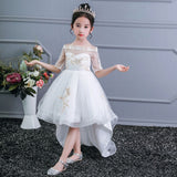 Flower Floral Dress For Baby Girl Birthday Party