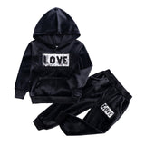 Winter Velvet Outfit set for Baby Boy/ Girl