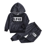 Winter Velvet Outfit set for Baby Boy/ Girl