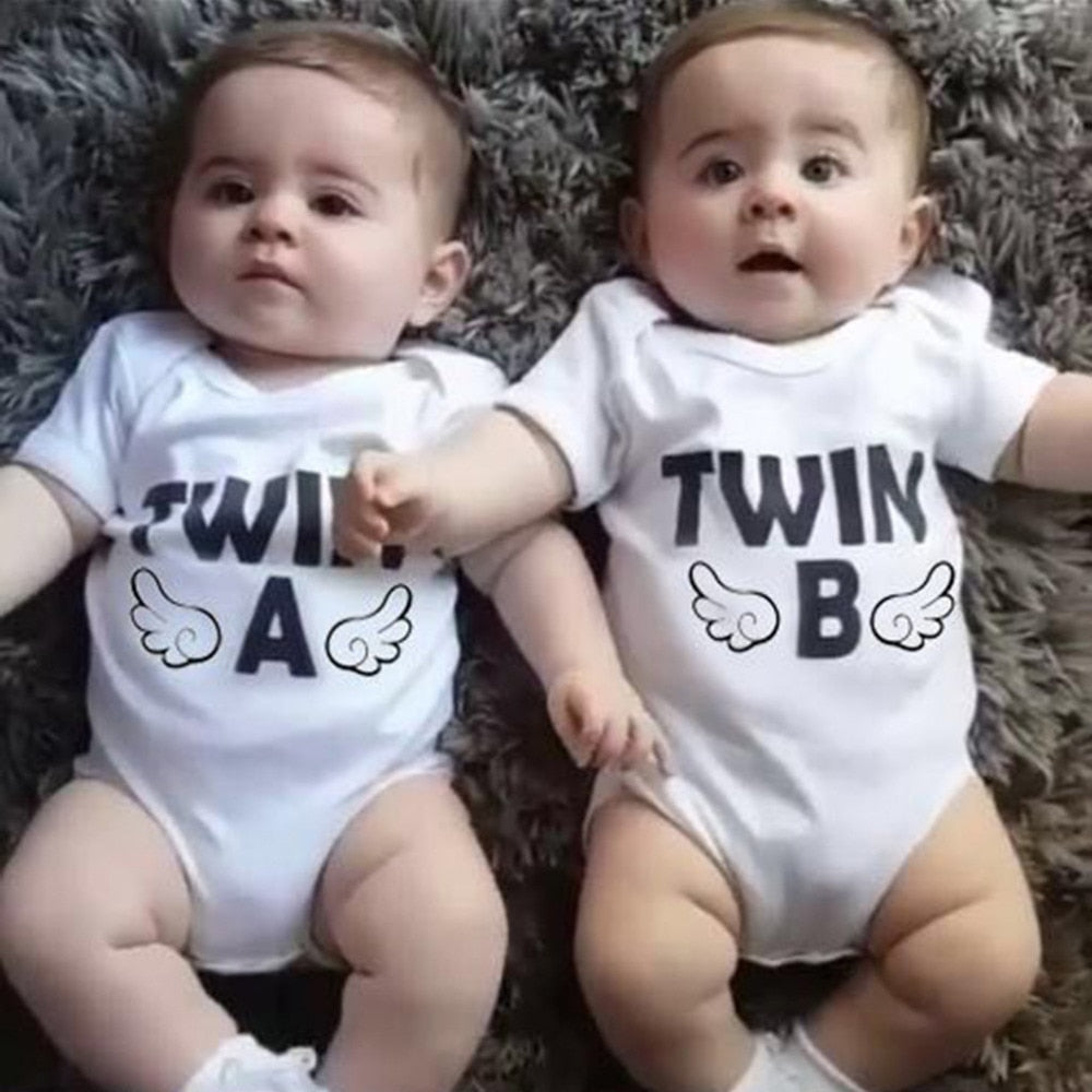 Twins Baby Suit/ Half Romper For Infant
