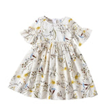 Printed Summer Wear Frock For Girls