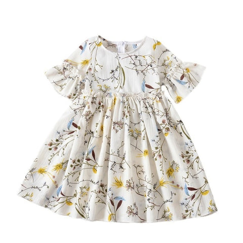 Printed Summer Wear Frock For Girls