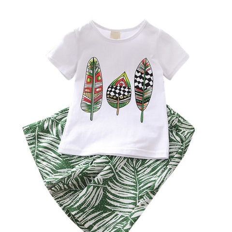 Printed 2 Piece set for Baby Girl