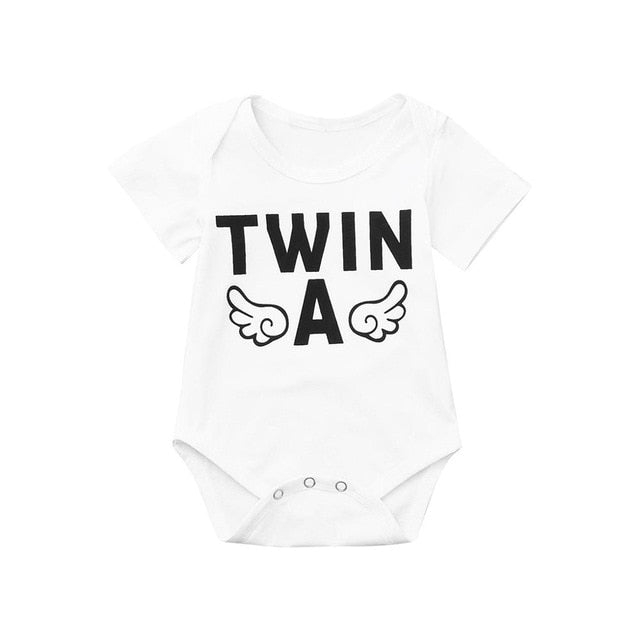 Twins Baby Suit/ Half Romper For Infant